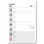 Nástenný kalendár 2026 - Týždenný trhací kalendár A5