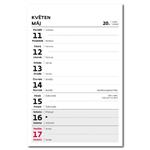 Nástenný kalendár 2026 - Týždenný trhací kalendár A6