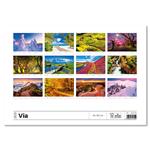 Nástenný kalendár 2026 - Via