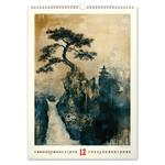 Nástenný kalendár 2026 Vintage plagáty - Japonské umenie