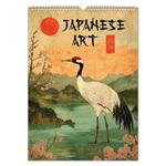 Nástenný kalendár 2026 Vintage plagáty - Japonské umenie