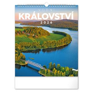 Nástenný kalendár 2026 Vodné kráľovstvo