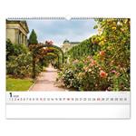 Nástenný kalendár 2026 Záhrady