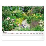 Nástenný kalendár 2026 Záhrady