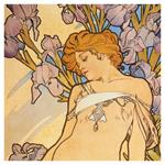 Nástenný poznámkový kalendár 2026 Alfons Mucha