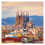 Nástenný poznámkový kalendár 2026 Barcelona