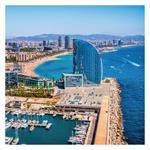 Nástenný poznámkový kalendár 2026 Barcelona