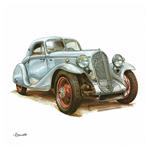 Nástenný poznámkový kalendár 2026 Classic Cars - Václav Zapadlík