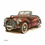 Nástenný poznámkový kalendár 2026 Classic Cars - Václav Zapadlík