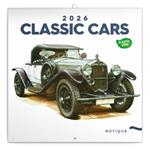 Nástenný poznámkový kalendár 2026 Classic Cars - Václav Zapadlík