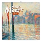 Nástenný poznámkový kalendár 2026 Claude Monet