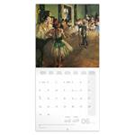 Nástenný poznámkový kalendár 2026 Edgar Degas