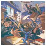 Nástenný poznámkový kalendár 2026 Harry Potter