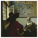 Nástenný poznámkový kalendár 2026 Johannes Vermeer