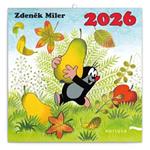 Nástenný poznámkový kalendár 2026 Krtko