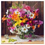 Nástenný poznámkový kalendár 2026 Kvety