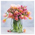 Nástenný poznámkový kalendár 2026 Kvety