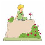 Nástenný poznámkový kalendár 2026 Malý princ