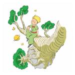 Nástenný poznámkový kalendár 2026 Malý princ