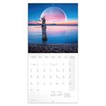 Nástenný poznámkový kalendár 2026 Mesiac