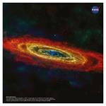 Nástenný poznámkový kalendár 2026 NASA