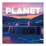 Nástenný poznámkový kalendár 2026 Naša Planéta