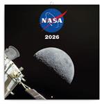 Nástenný poznámkový kalendár 2026 NASA