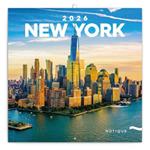 Nástenný poznámkový kalendár 2026 New York