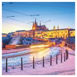 Nástenný poznámkový kalendár 2026 Praha