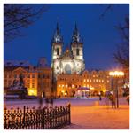 Nástenný poznámkový kalendár 2026 Praha