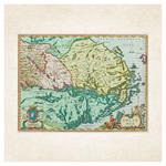 Nástenný poznámkový kalendár 2026 Staré mapy