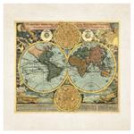 Nástenný poznámkový kalendár 2026 Staré mapy