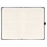 Notes Balacron - čierná, linajkovaný