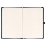 Notes Balacron - tmavomodrá, bodkovaný