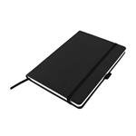 Notes BASIC A5 linajkový - čierna