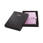 Notes BRILIANT A5 linajkový - sivo ružová