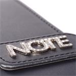 Notes BRILIANT A5 štvorčekový - čierna
