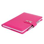 Notes BRILIANT A5 štvorčekový - ružová
