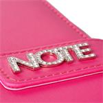 Notes BRILIANT B6 linajkový - ružová
