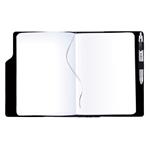 Notes DESIGN A4 čistý - Motýle modré