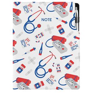 Notes DESIGN A4 štvorčekový - Doktor