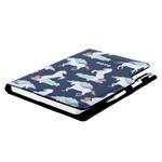 Notes DESIGN B6 linajkový - modrá - kone