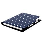 Notes DESIGN B6 štvorčekový - modrá - bodky