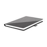 Notes DIEGO A5 linajkový - sivá/tmavo sivá