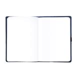 Notes ELASTIC A5 čistý - modrá/čierna gumička