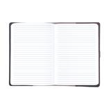 Notes ELASTIC B6 linajkový - grafit/červená gumička