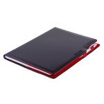 Notes GEP A4 čistý - čierna/červené vnútro