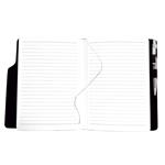 Notes GEP A4 linajkový - červená