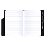 Notes GEP B5 linajkový - čierna/čierné vnútro