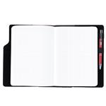 Notes GEP B5 štvorčekový - červená